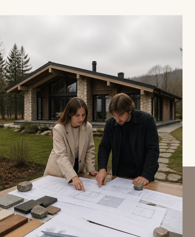 Проектирование одноэтажных домов в стиле шале в Борисоглебске