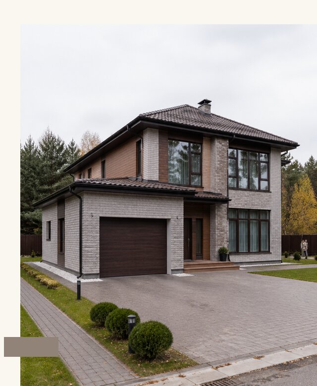 Проект дома 8 на 8 с гаражом в Борисоглебске по цене 36414 | А3дПро-Брс